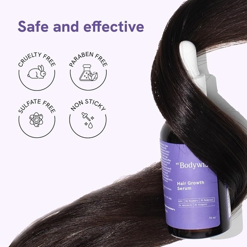 Be Bodywise Hair Growth Serum with 3% Redensyl, 3% Rosmary - 10 ml, 25 ml, 30 ml - Picture 18 of 19