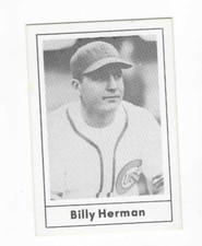 1978 GRAND SLAM BILLY HERMAN #33
