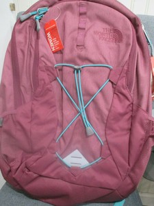light purple north face backpack