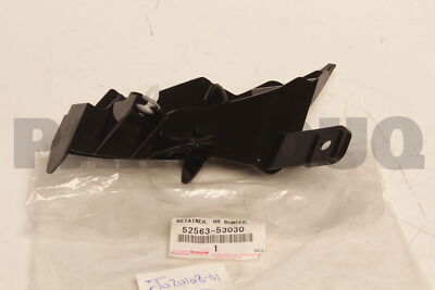 5256353030 Genuine Toyota RETAINER, REAR BUMPER, UPPER LH 52563