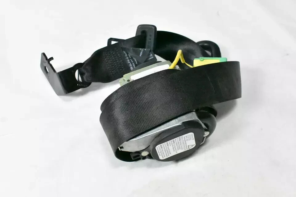 06-12 Bentley Continental Flying Spur Rear Right Side Seat Belt Black OEM