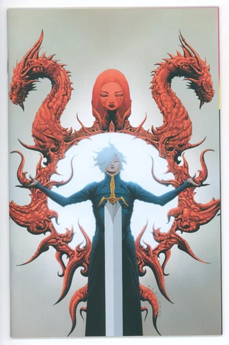 LOST FANTASY #1 1:75 VIRGIN VARIANT JAE LEE IMAGE COMIC 9.2 2025