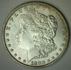 1880 Morgan Silver Dollar $1 US Type Coin Uncirculated Philadelphia Mint Genuine