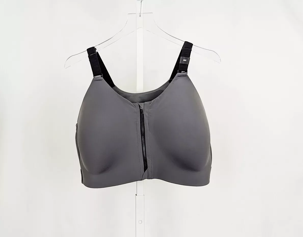 Torrid 46C Sports Bra Gray Black High Impact Women's New