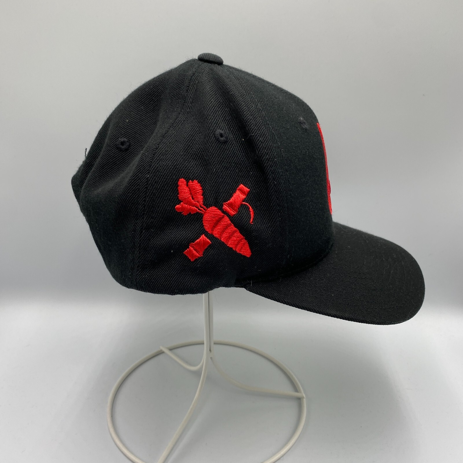 BunnyPanda Snapback Hat Cap Black - image 4