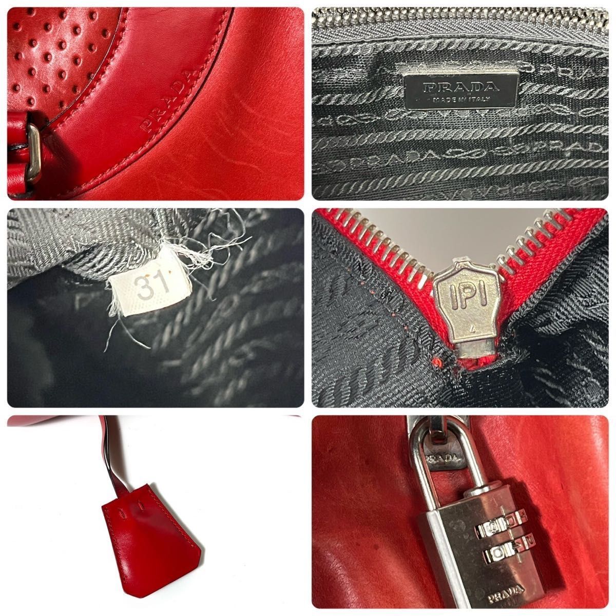 ボウリング用バッグ SS2000 PRADA LEATHER HAND BAG S/S 2000 Prada Leather Bowling Bag – Bintagged