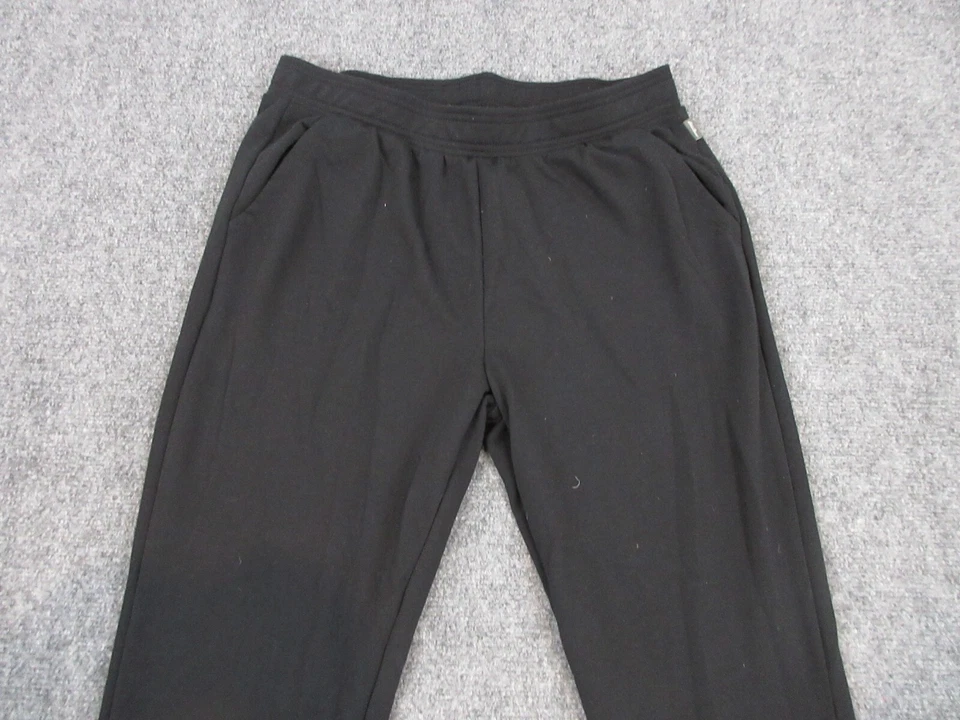 Pantalones Eddie Bauer para mujer medianos negros ropa para dormir informales ligeros salón 31x27 Foto 2 de 4
