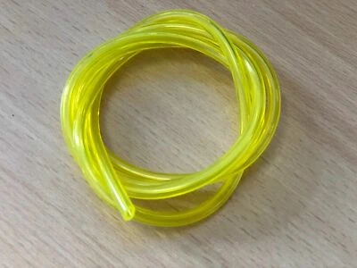 MACHINETEC Strimmer Fuel Line Hose Tube Pipe 2mm to 3mm ID Yellow Tint Blower Chainsaw
