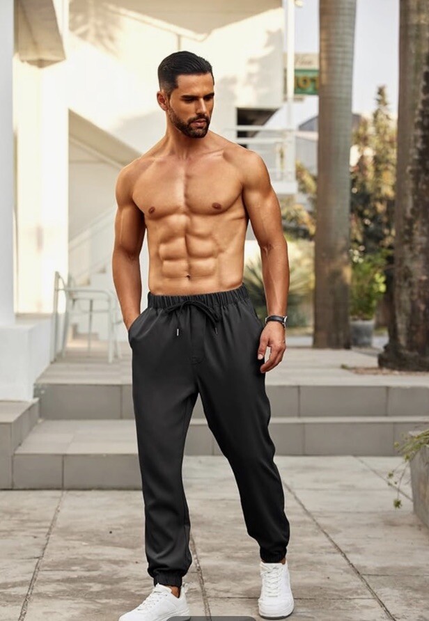 Pantalones Jogger Primark Cuffed Hombre Azules En Antifluidos