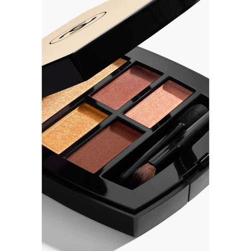 CHANEL LES BEIGES HEALTHY GLOW NATURAL EYESHADOW PALETTE GOLDEN NEW 2025 - Picture 2 of 3
