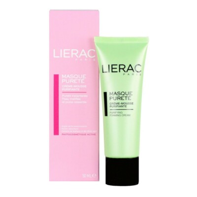 2 Pack of Lierac Purifying Mask Purifying Foaming Cream 1.9 oz 50 ml NEW