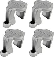 4 Pack Pontoon Boat Rail Fender Hanger Adjuster Square Tube Rails Clip Bumpers