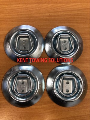 1 Tonne 10x Heavy Duty Triangular Cargo Lashing Rings 1 Tonne 10x Heavy Duty Triangular Cargo Lashing Rings