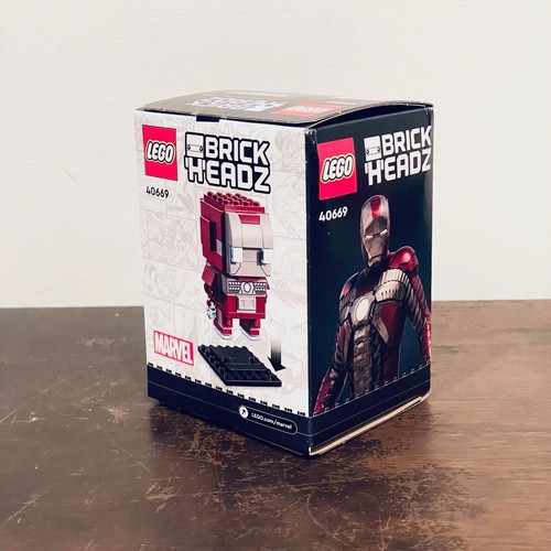 LEGO 40669 Marvel Brickheadz Iron Man MK5 Figure NIB in Hand - Picture 7 of 10