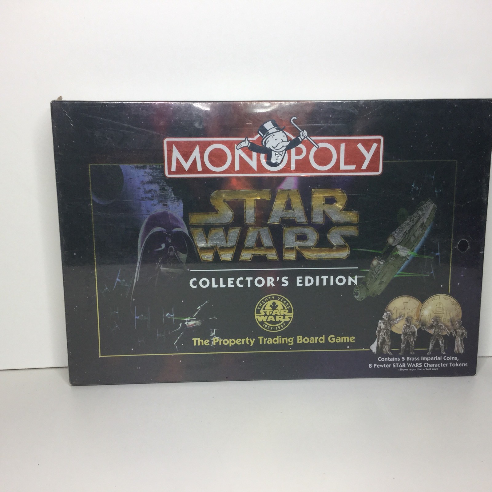 Parker Star Wars Monopoly Collectors Edition Board Game New Sealed Darth Vader Parker Star Wars Monopoly Collectors Edition Board Game New Sealed Darth Vader