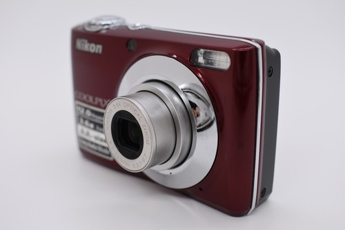 Nikon Coolpix L22 12mp 3,6x Zoom rot Digitalkamera getestet funktioniert mit SD-Karte - Bild 7 von 11