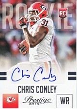 CHRIS CONLEY 2015 PRESTIGE ROOKIE AUTO