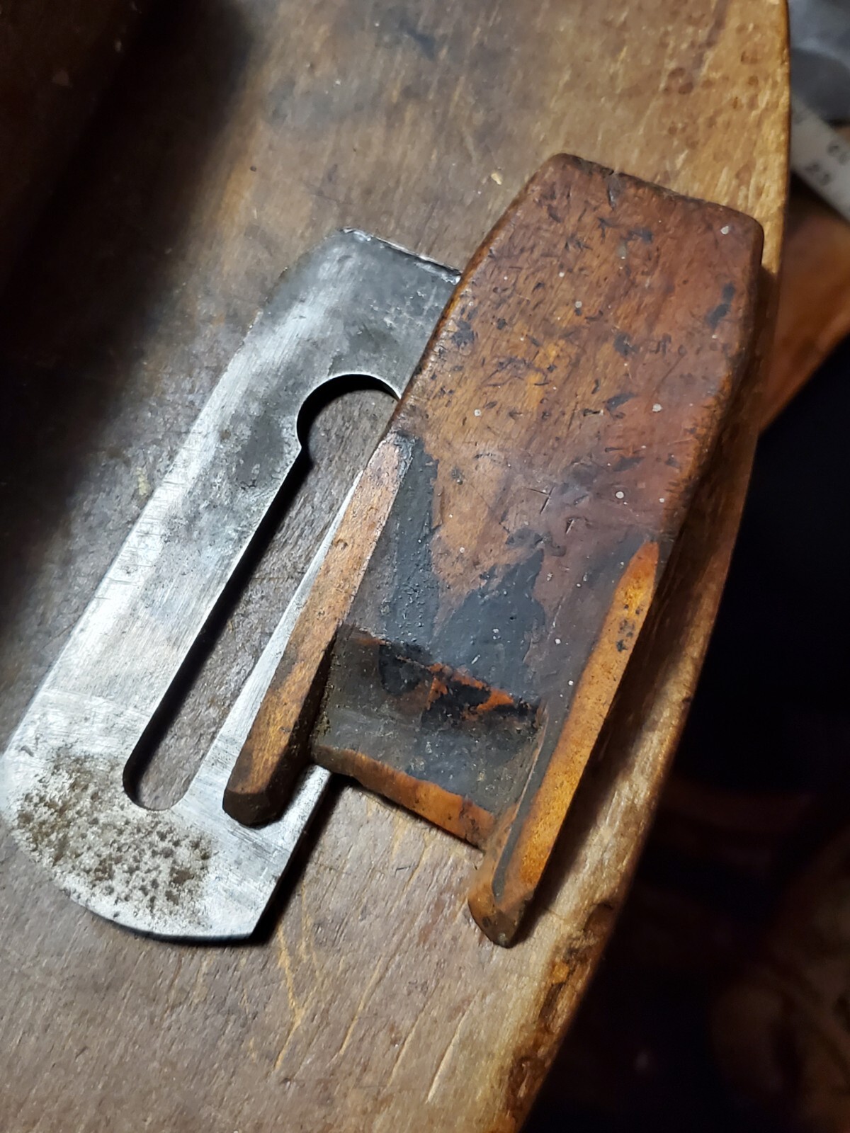 ANTIQUE VINTAGE WOOD HAND PLANE / LATHE TOOL 8" COFFIN SHAPED eBay