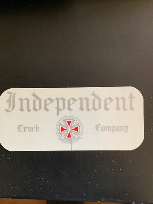 Independent Truck Skate Sticker,  #60,   4 1/2''  X  2'', very rare 1980's