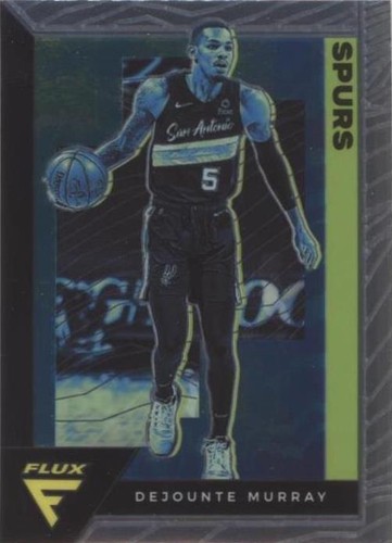Dejounte Murray 2020 Panini Flux Silver Mojo #158 Basketball Card