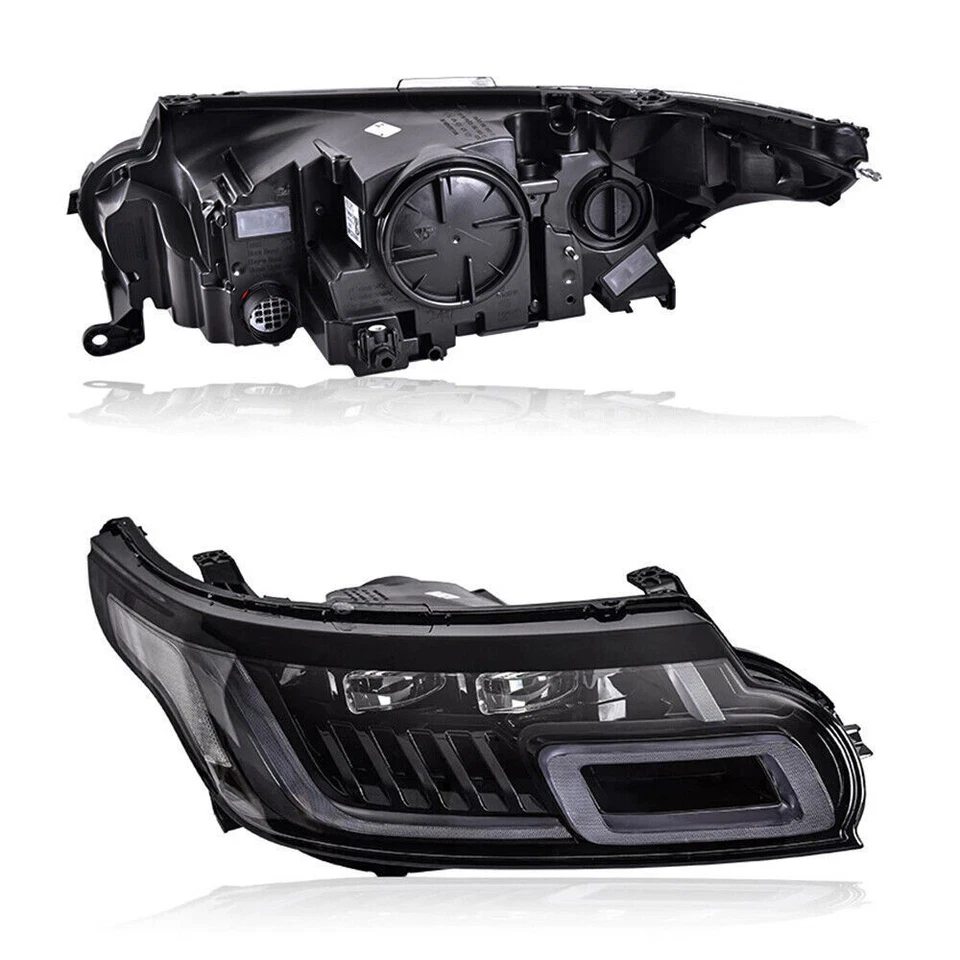 Conjunto de faros LED izquierdo y derecho para Land Rover Range Rover Sport 2014-2017 Foto 4 de 4