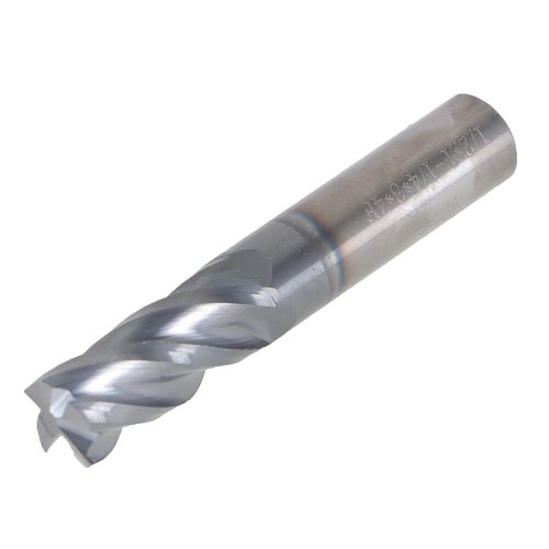 1/2" 4 Flute VARIABLE HELIX Carbide End Mill 3" Overall Length- TiALN COATED US - Picture 2 of 20