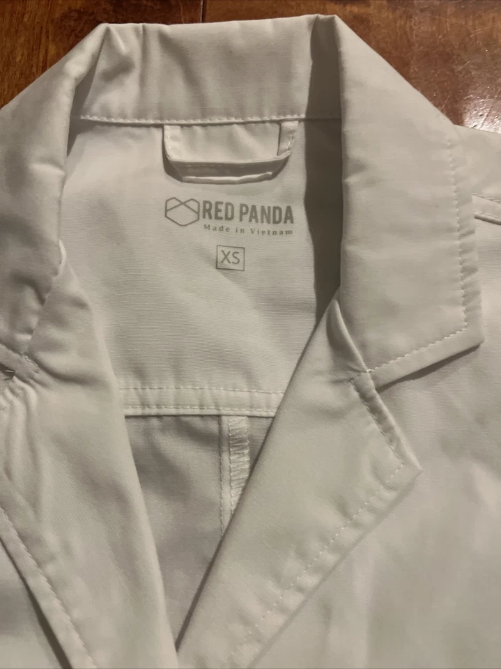 Maevn Red Panda Women's Consultation Lab Coat White Extra Small Medical Coat - Image 3 of 4