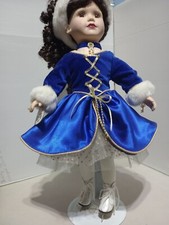 Brass Key Victoria Starr Skating Doll with Stand 1999 Keys to Your Heart