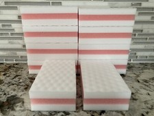 10 PACK PINK Melamine Magic Sandwich Sponge Eraser Heavy Duty Extra Durable NEW