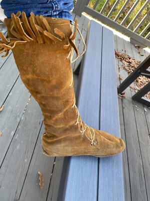 未使用　MINNETONKA ブラウン 28センチ　US10インチ Minnetonka Moccasins for Women for sale - eBay