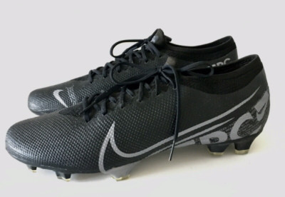 Nike Mercurial Vapor 13 Pro FG Black Soccer Cleats AT7901-001 Men's Size 13 NEW
