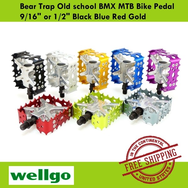 ペダル bear trap 1/2 old bmx square pedals