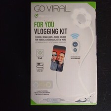 DigiPower Go Viral For You Vlogging Kit DP-VLR3 Live Streaming Ring Light- Video