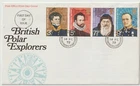 16/2/1972 UK GB FDC - Polar Explorers - Withernsea CDS Postmark