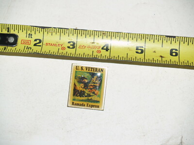 Hat Lapel Pin -US Veteran - Ramada Express - Proudly made in USA