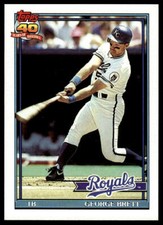 1991 Topps #540 George Brett