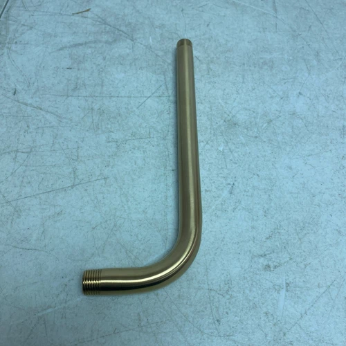 Signature Hardware 12" Shower Arm & Flange Brushed Gold SHRSA123BG - Picture 8 of 15