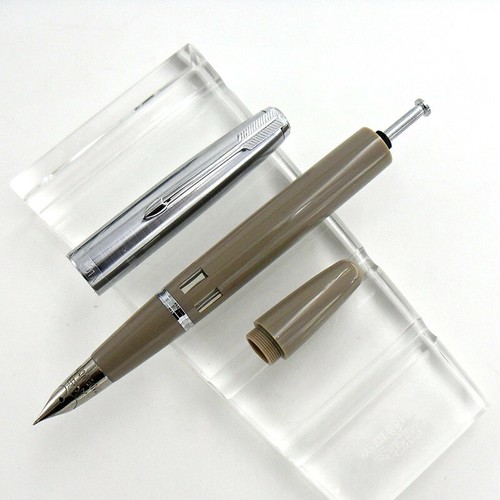 Wing Sung 601A Vacumatic Updated Fountain Pen Piston Fine Nib 0.5mm Writing #s - Picture 5 of 26