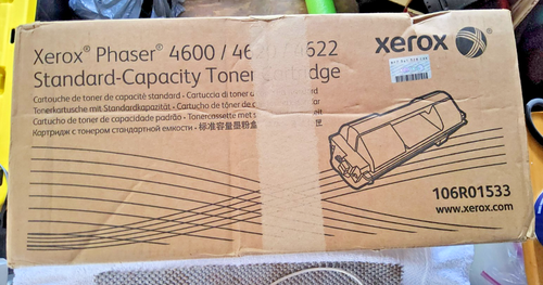 1 Genuine Xerox Phaser 4600/4620/4622 Toner Cartridge-#106R01533 - 第 2/5 張圖片