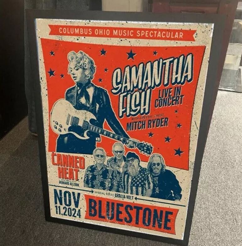 New!!! Samantha Fish In Columbus OH On Nov 11 2024 Poster