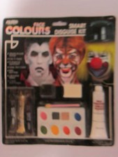 Halloween Professional Assort Face Paint Disguise Kit Blood Glitter Easy Apply