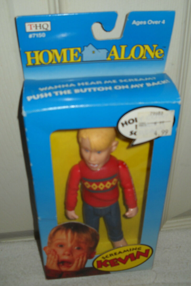 10855 RARE NRFB Vintage THQ Home Alone Screaming Kevin 10855 RARE NRFB Vintage THQ Home Alone Screaming Kevin