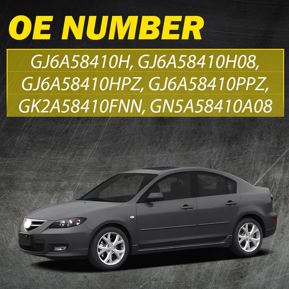 Manija de puerta exterior delantera/trasera derecha para Mazda 2007-2012 CX-7 Mazda 2007-2015 CX-9 Foto 3 de 4