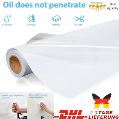 Transparente Klebefolie Selbstklebende Folie Wandschutzfolie Tapete Küche Möbel