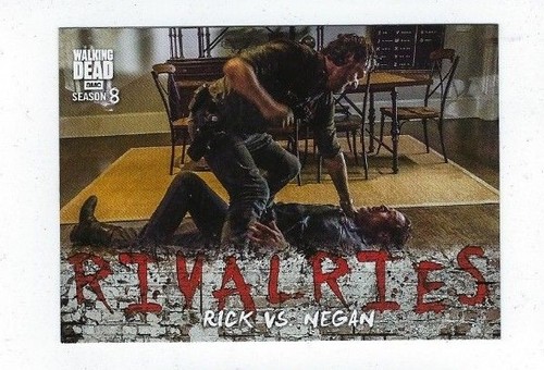Walking Dead Season 8 part 1 base set 1-90 + 4 insert sets 139 total - Picture 2 of 5