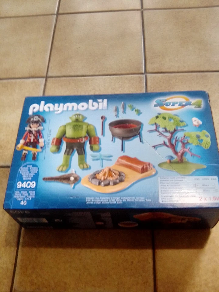 playmobil Super 4 9409 - Ogre Géant Avec Rubi - Neuf - Photo 2/4
