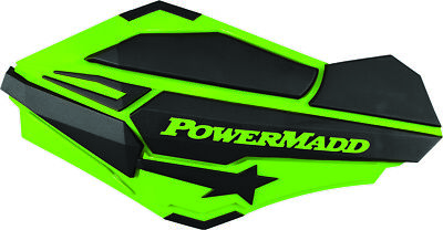 POWERMADD 1990-2007 125 Exc KTM SENTINAL HANDGUARDS (GREEN/BLACK) 34403