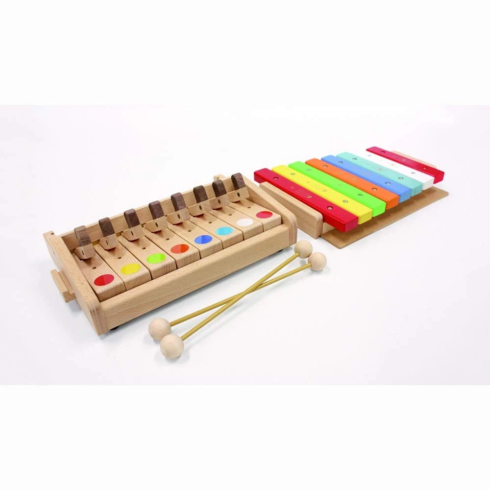 KAWAI Piano Xilófono Tipo U Vertical Musical Educativo Niños Japón