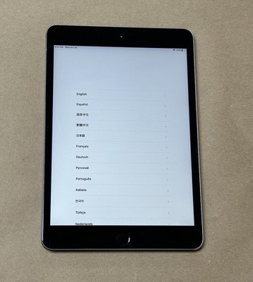 Apple iPad mini 3, A1599, Space Gray, Wifi, 2014- Read Description
