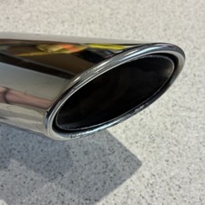 Genuine Mercedes C Class C220 C250 CDI W204 S204 Chrome Exhaust Pipe Tip 2009-14